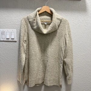 Calvin Klein Cream Turtleneck Sweater